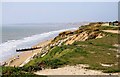 SZ2891 : Coastal view at Milford on Sea by Steve Daniels