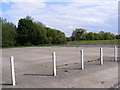 TM3786 : Ilketshall St.Andrew Village Hall Car Park by Geographer