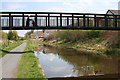 NT1970 : Union Canal and Footbridge by Anne Burgess