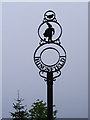 TM4087 : Ringsfield Village sign by Geographer