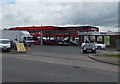 ST2996 : Avondale Service Station, Cwmbran by Jaggery