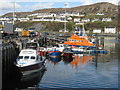 NM6797 : Mallaig Harbour and Lifeboat by M J Richardson