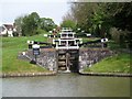 SP5968 : Grand Union Canal: Leicester Section: Watford Staircase Locks by Nigel Cox