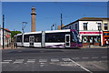 SD3348 : Tram leaving Fleetwood Ferry by Ian Taylor