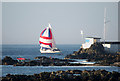 J5182 : Yacht, Bangor Bay by Rossographer