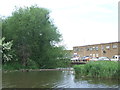 TQ3695 : River Lee Navigation at Ponders End by Malc McDonald