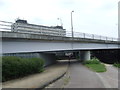 TQ3592 : Under the North Circular, Edmonton by Malc McDonald