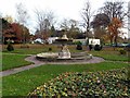 SO9521 : Ornamental fountain, Sandford Park, Cheltenham by Jaggery