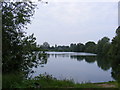 TM2481 : Lake off the B1116 Harleston Road by Geographer