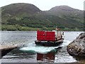 NG7921 : The Glenachulish sets off across the narrows of Kyle Rhea by Andrew Hill