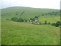 SD9078 : Houses by the Wharfe at Yockenthwaite by Christine Johnstone