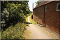 SK7331 : Grantham Canal towpath by Richard Croft