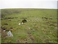 SX6491 : Cosdon Hill Triple Stone Row by Richard Dorrell