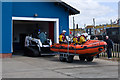 TQ8209 : The launch of the Hastings D Class lifeboat - 1 by Ian Capper