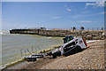 TQ8209 : The launch of the Hastings D Class lifeboat - 6 by Ian Capper