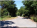 TM3387 : Footpath & entrance to Three Ash & Manor Farms by Geographer