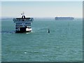 SZ5593 : Wightlink Ferry Approaching Fishbourne by David Dixon