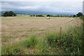 SO3630 : Field with hay bales by Philip Halling