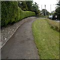 ST7282 : Elevated pavement on the north side of Rounceval Street, Chipping Sodbury  by Jaggery