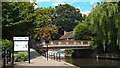 TL3811 : River Lee Navigation at St. Margaret's by Malc McDonald