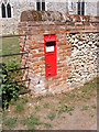 TM2799 : Howe Church Victorian Postbox by Geographer