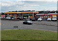 ST2181 : Pentwyn Service Station, Cardiff by Jaggery