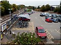 ST7082 : Yate railway station car park and cycle park by Jaggery