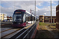 SD3141 : Tram at Little Bispham by Ian Taylor