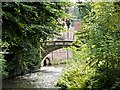 SJ8383 : The Packhorse Bridge, Quarry Bank Mill by David Dixon