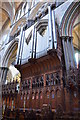 SU1429 : The Organ, Salisbury Cathedral by Julian P Guffogg