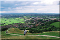 ST5138 : View from Glastonbury Tor by Rossographer