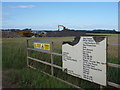 NT5379 : Rural East Lothian : Gateway To The West Fortune Landfill Site, near Prora by Richard West