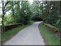 SO2073 : Road bridge over a stream near Llancoch by Jaggery