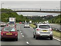 TQ5173 : Dartford Heath, Footbridge Over the A2 by David Dixon