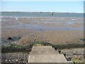 TG5007 : Steps down to Breydon South Flats by Christine Johnstone