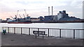 TQ4279 : River Thames at Woolwich Reach by Malc McDonald