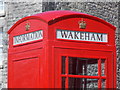 SY6971 : Easton: close-up of the Wakeham information kiosk by Chris Downer