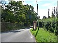 SO3301 : Phone box on Wern Lane, Glascoed by Christine Johnstone