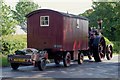 SP9214 : Burrell Traction Engine 'Crimson Lady', Lower Icknield Way, Marsworth by Dave Hitchborne