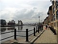 NZ2664 : Looking west along the Quayside by Robert Graham