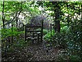 SP9207 : Cholesbury Camp (8) - Stile to northern footpath by Rob Farrow