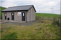  : Building on Mynydd Clogau Windfarm by Philip Halling