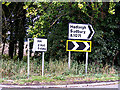 TM0843 : Roadsigns on Duke Street by Geographer