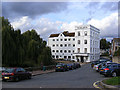 TL8641 : Walnut Tree Lane & The Mill Hotel by Geographer