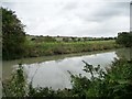 SU2864 : North-west [non towpath] canal bank by Christine Johnstone