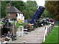 SU6067 : Aldermaston Lift Bridge [no 28] by Christine Johnstone