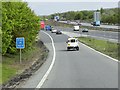 TQ8255 : Northbound M20, Entry Sliproad at Junction 8 by David Dixon