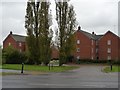 TL2512 : Flats on Langstone Ley, Welwyn Garden City by Christine Johnstone