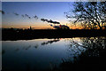 SK5233 : Twilight reflections on The Trent by David Lally