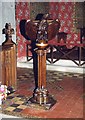 SO4046 : St Mary, Yazor - Lectern by John Salmon